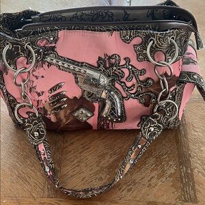 Pink Western-Style Handbag